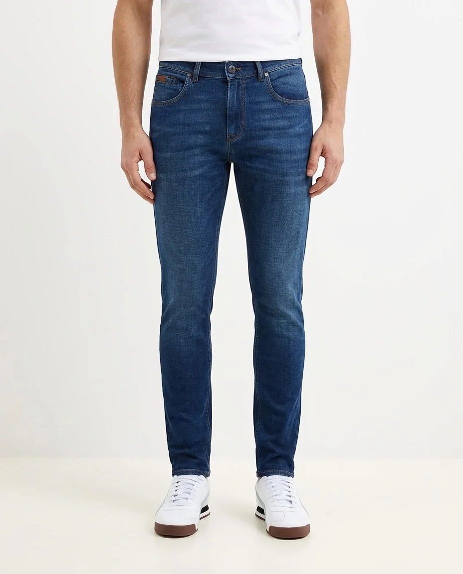 Вид спереди до туловища (акцент на низ)